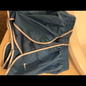 Classic Nike Dri-Fit Track Shorts Tarheel Logo, XS